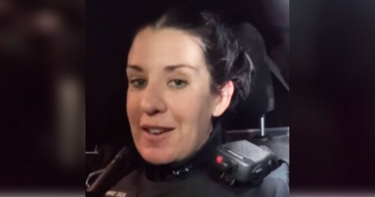 Ontario cop charged for posting video praising truckers