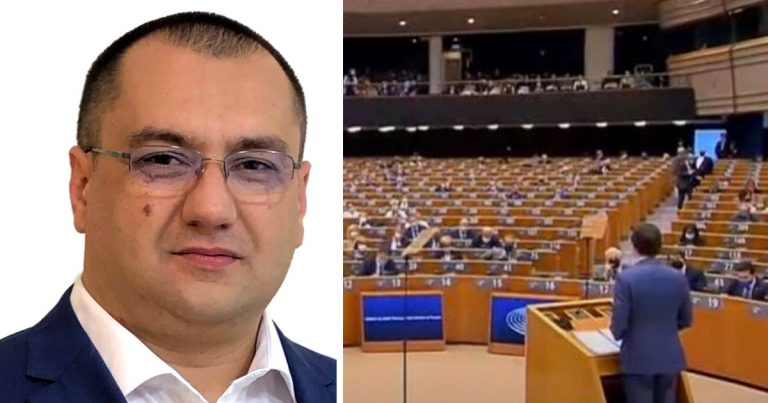 Romanian parliamentarian boycotted Trudeau EU speech