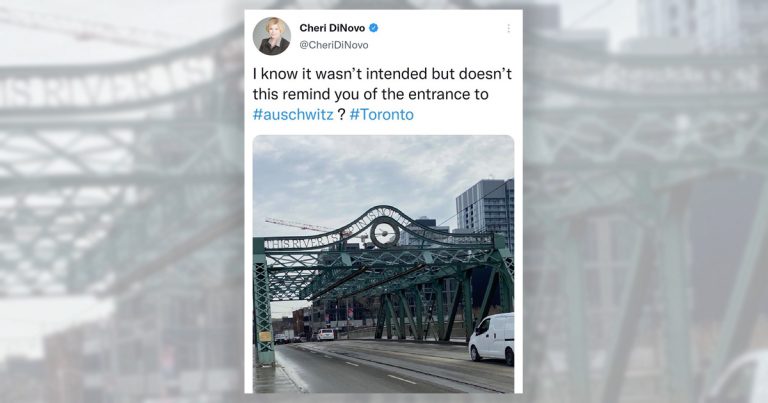 Former NDP MPP deletes tweet comparing Toronto bridge to Auschwitz