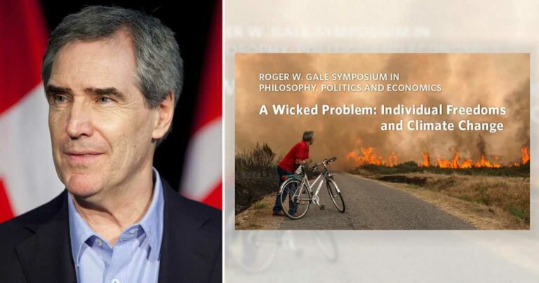 Michael Ignatieff scolds radicals at ‘Freedoms vs. Climate Change’ conference