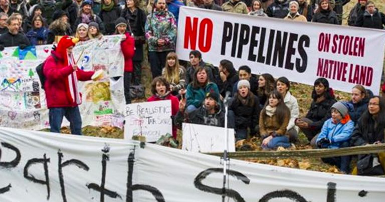 Fake news about pipeline protest nominated for journalism “excellence award”