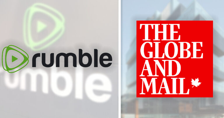 Rumble shames Globe and Mail over pressure to censor Russian content