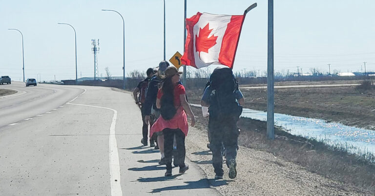 Canadian Forces veteran still marching despite rumours of arrest