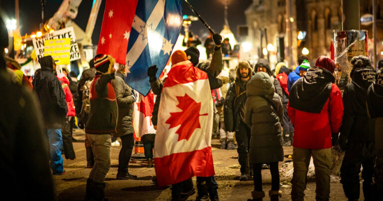 Bank CEO apologizes to convoy spokesperson for account freeze