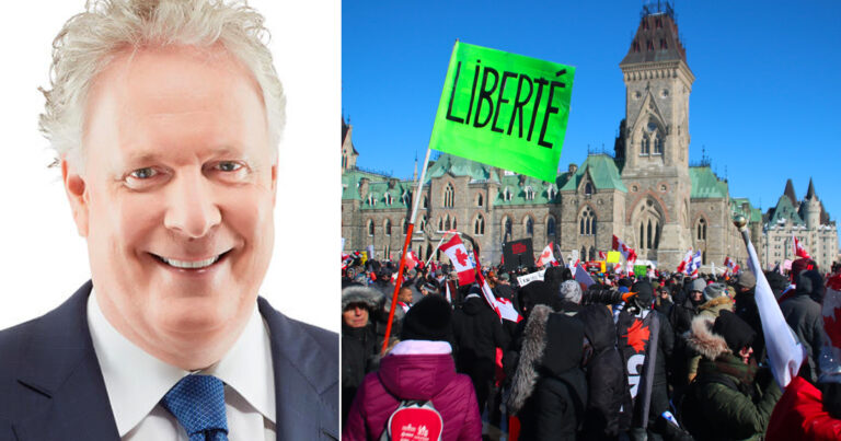 Jean Charest says convoy “laid siege” to Ottawa and Pierre Poilievre “appeals to the fringe minority”
