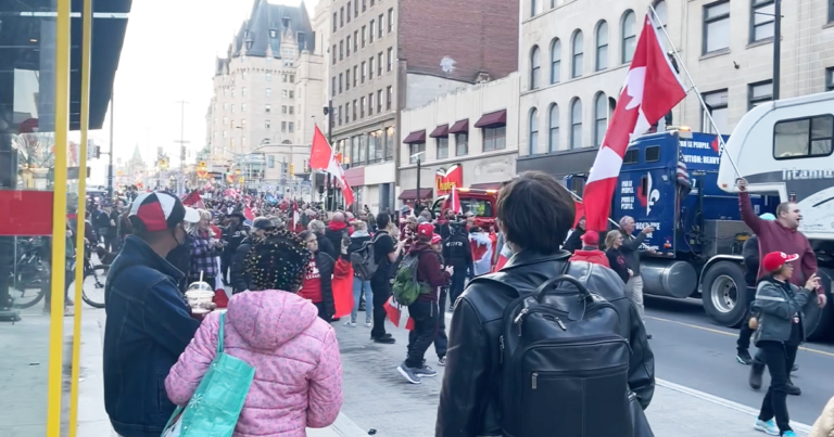 What do Rolling Thunder protesters have to say to the residents of Ottawa?