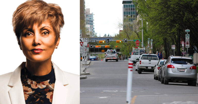 Jyoti Gondek walks away when grilled about voting to defund police