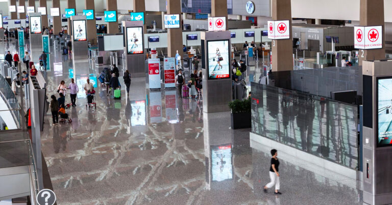 Canadian airlines and airports among most delayed in the world over long weekend