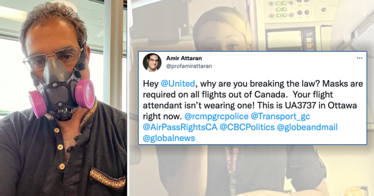 University of Ottawa professor faces international backlash for shaming maskless flight attendant