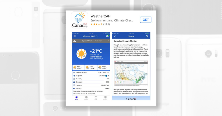 Federal weather monitoring app tracked nearly one million Canadians