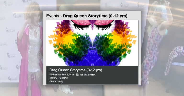 Taxpayer funded library hosts drag show for KIDS