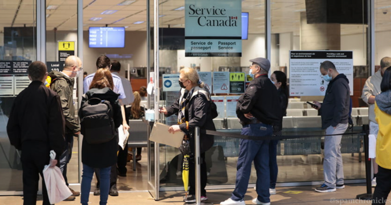 Service Canada suspends hundreds employees under vaccine mandate despite passport delays
