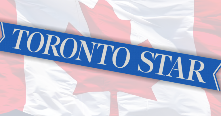 The Toronto Star really hates the Canadian flag