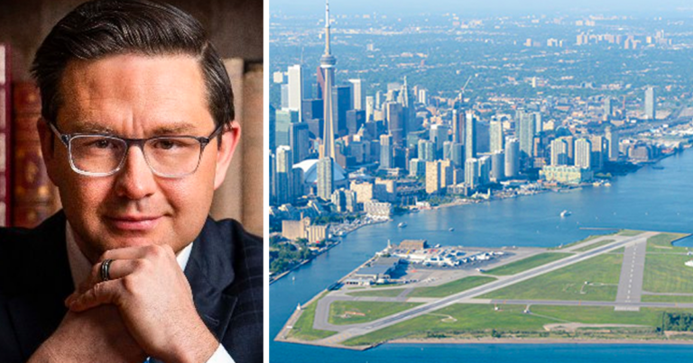 Poilievre proposes Billy Bishop Airport expansion, allowing passenger jets