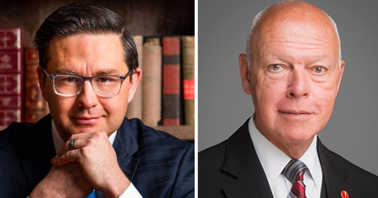 Senator who endorsed Charest won’t apologize for comparing Poilievre to Putin