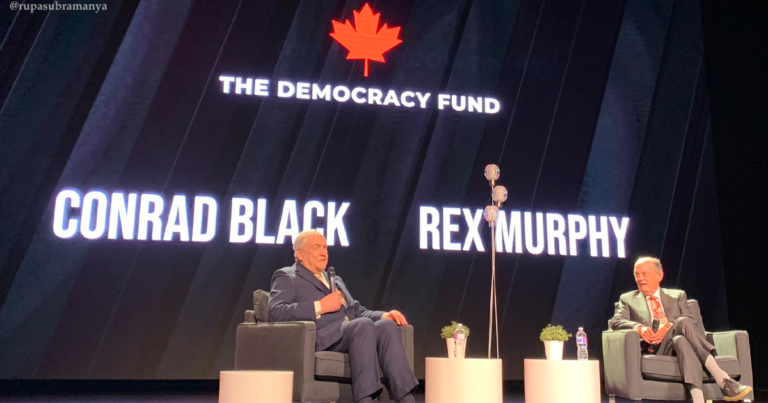 Conrad Black and Rex Murphy lambast “unacceptably incompetent” legacy media