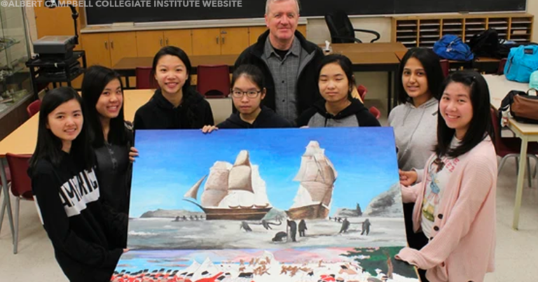 Retired teacher speaks out about removal of mural about Canadian history