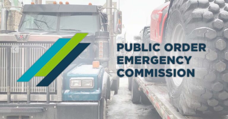 Day 9 Recap of Emergencies Act hearings | Feds had plan to meet truckers before invoking Emergencies Act