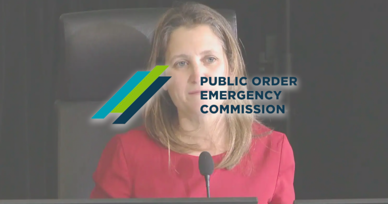 Day 30 Emergencies Act hearings recap | Freeland was warned not to use banks as “political weapon”