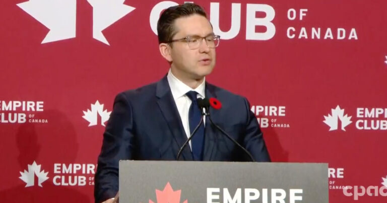 Poilievre encourages Albertans to remain in Canadian Pension Plan
