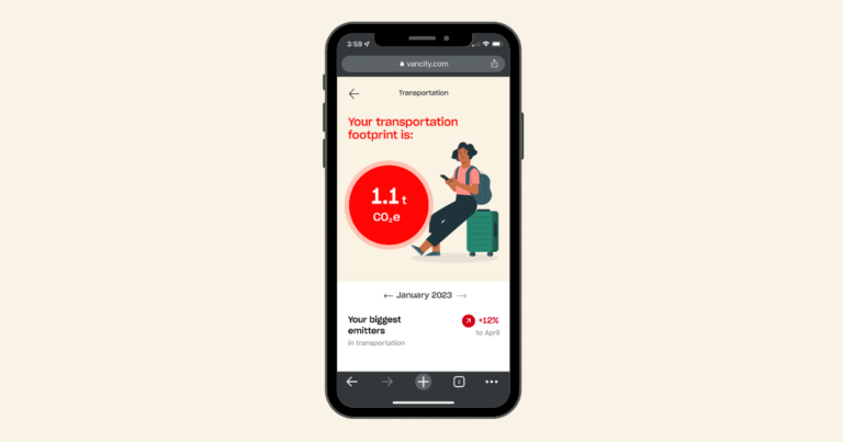 BC bank unveiled “carbon footprint” tracking credit card