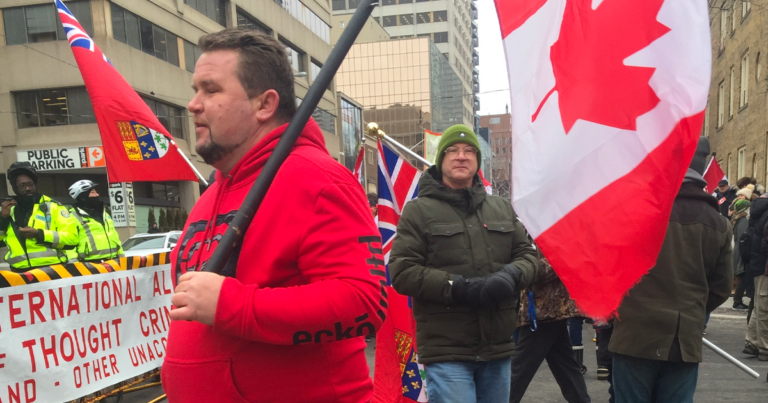 Over a hundred supporters rally in Toronto over Jordan Peterson disciplinary action