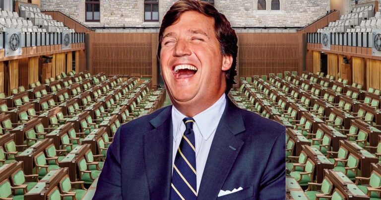 Ratio’d | Tucker Carlson triggers Ottawa AGAIN