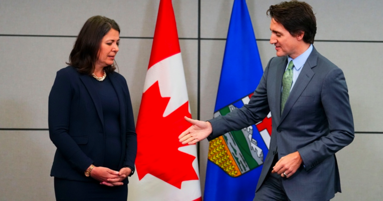 LAWTON: Trudeau and Smith clash over Alberta pension debate