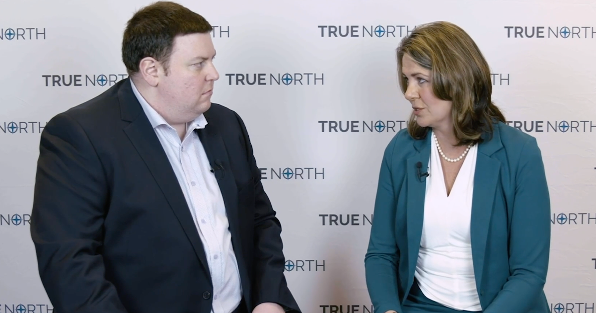 Danielle Smith takes aim at Trudeau and Notley