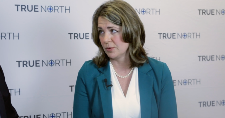 Danielle Smith takes aim at Trudeau and Notley