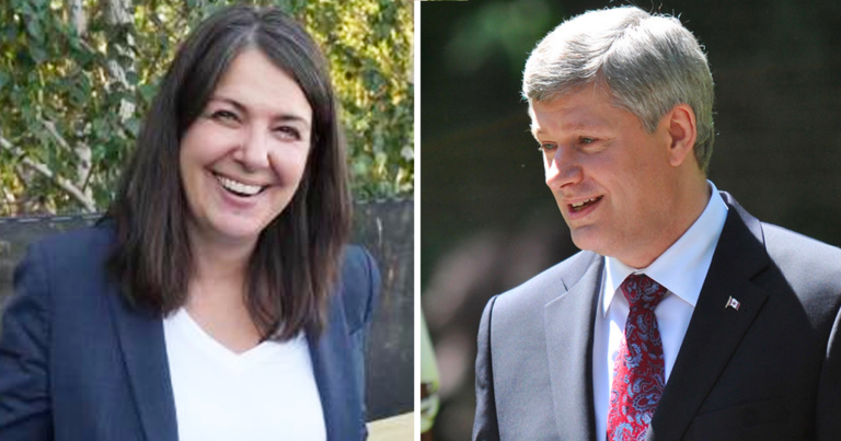 “Vote for Alberta,” Harper says while endorsing UCP