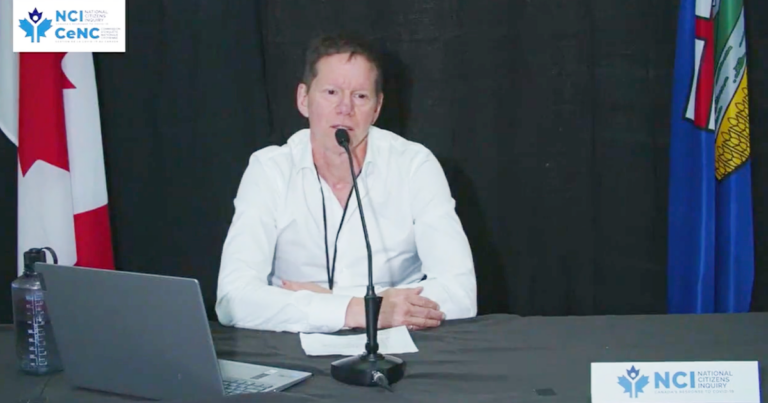Risk assessment expert slams Canada’s Covid response at National Citizens’ Inquiry