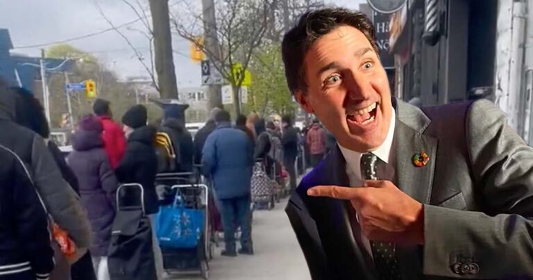 Ratio’d | The people are STARVING in Justin Trudeau’s Canada