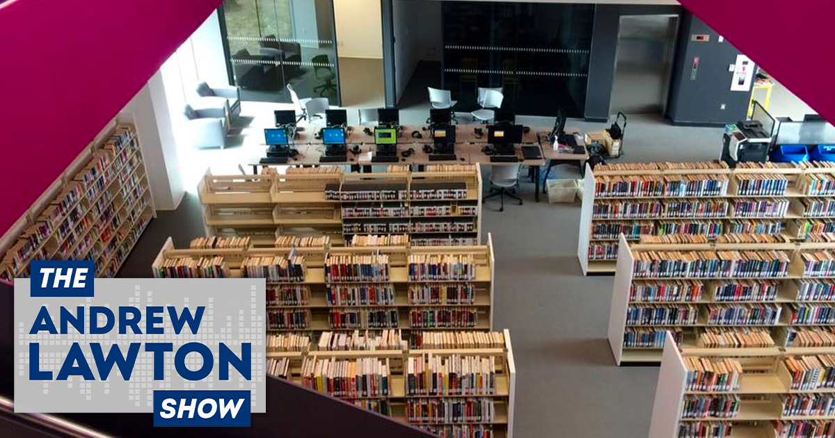 The Andrew Lawton Show | Public library bans “free speech” event
