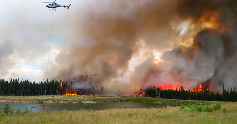 Nearly 30,000 evacuated due to wildfires in Western Canada