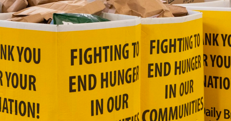 Food bank demand surges as housing crisis worsens