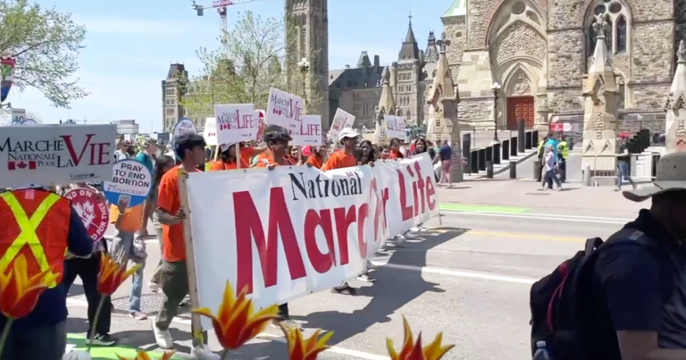 “We need a law,” Pro-Life Canadians march to end abortion