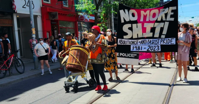 NDP MPP under fire for attending far-left march focused on abolishing police
