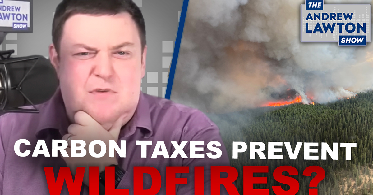 The Andrew Lawton Show | The Liberals think carbon taxes fight forest fires