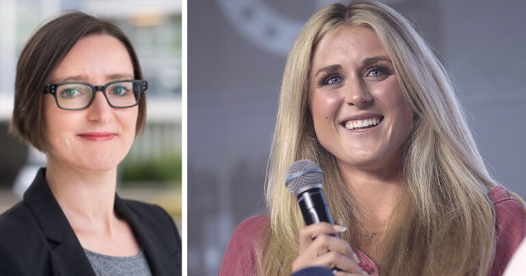 “You. Are. Deranged.” Riley Gaines slams UBC prof who advocated exposing kids to adult genitals