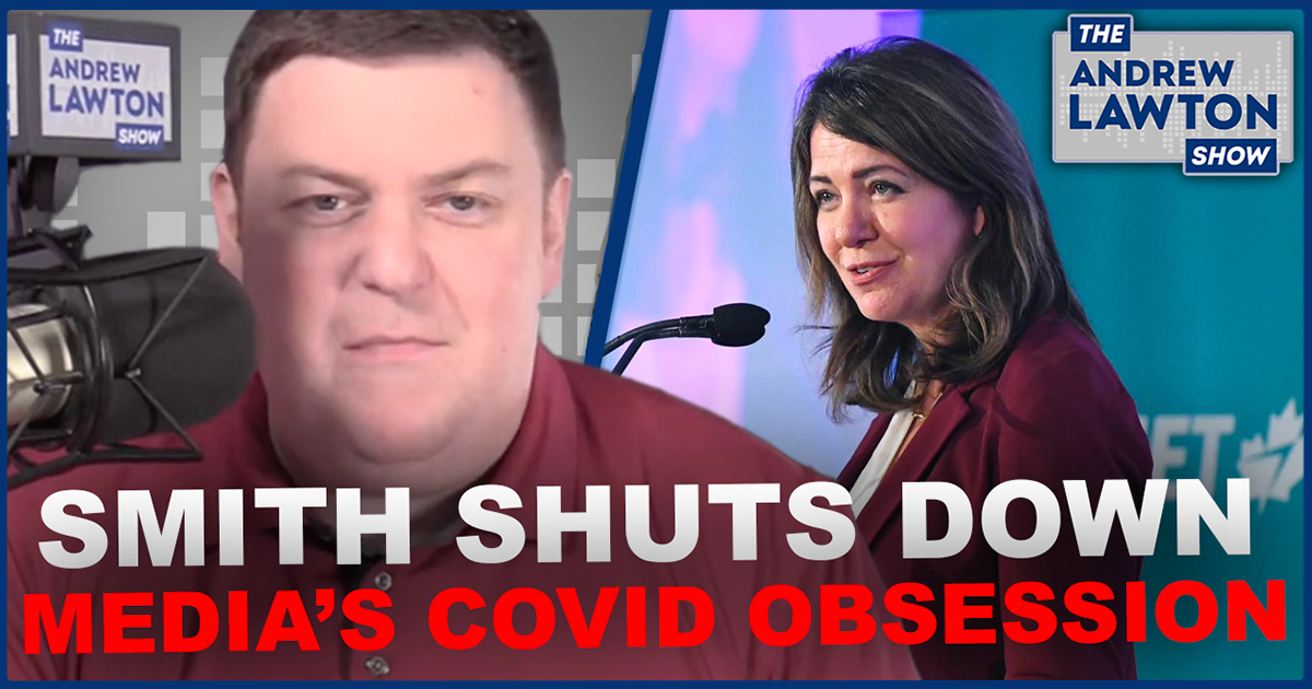 The Andrew Lawton Show | Danielle Smith says booster plans are none of the media's business