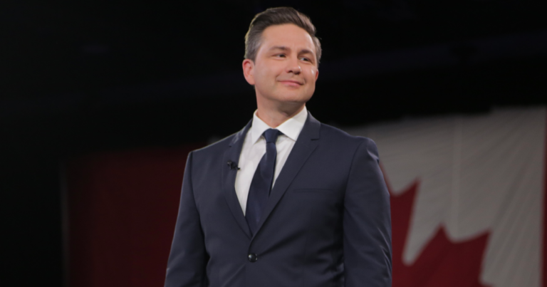 Poilievre talks housing, inflation, “common people” in hour-long convention speech