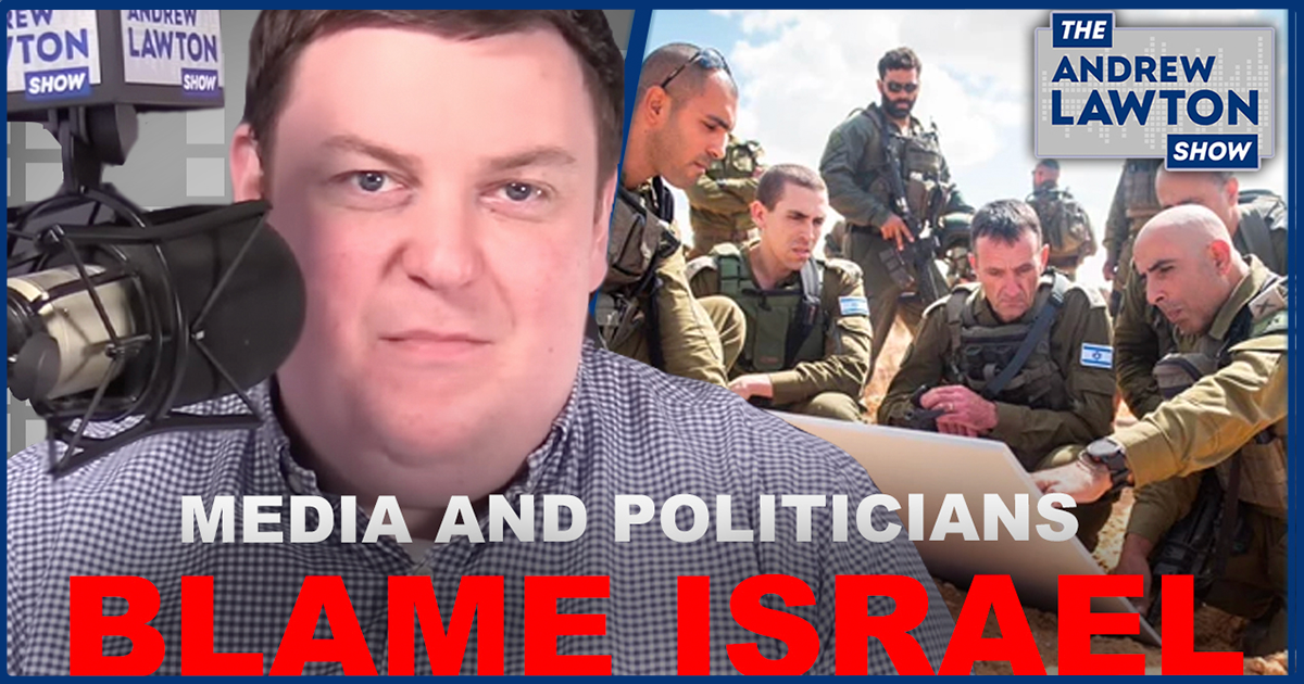 The Andrew Lawton Show | Media and politicians blame Israel for failed Palestinian rocket