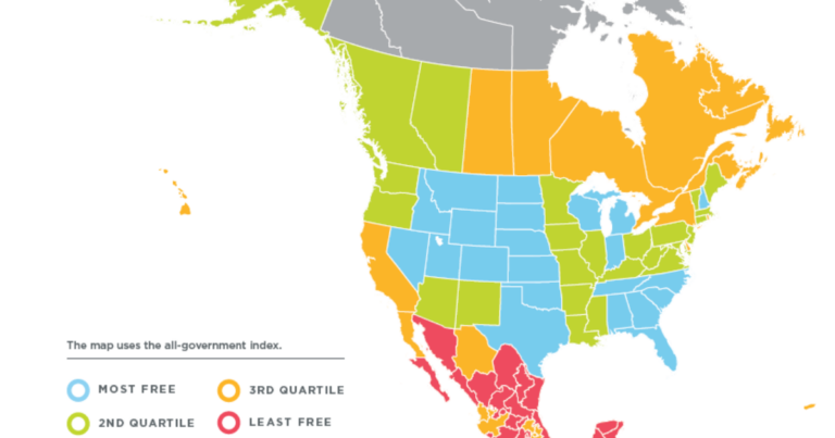 Provinces suffer significant decline in economic freedom since 2014, report shows