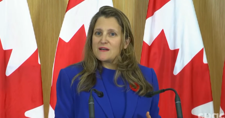 Alberta has right to leave federal pension plan but won’t get as much money as it thinks, Freeland says