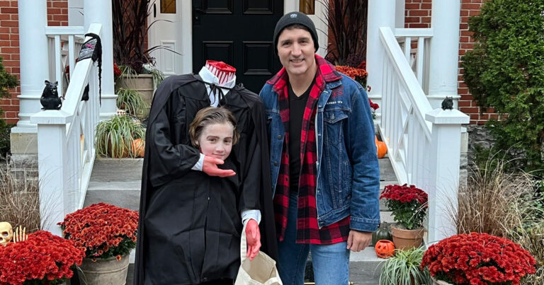 Trudeau criticized for “beheaded child” Halloween costume amid Israel-Hamas war