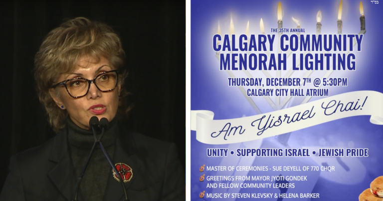 Mayor Jyoti Gondek sparks outrage over boycott of Calgary menorah lighting