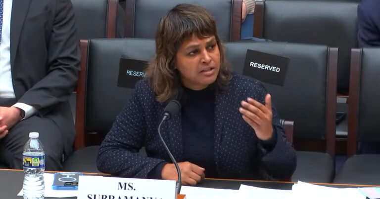 Rupa Subramanya’s remarks before Congress