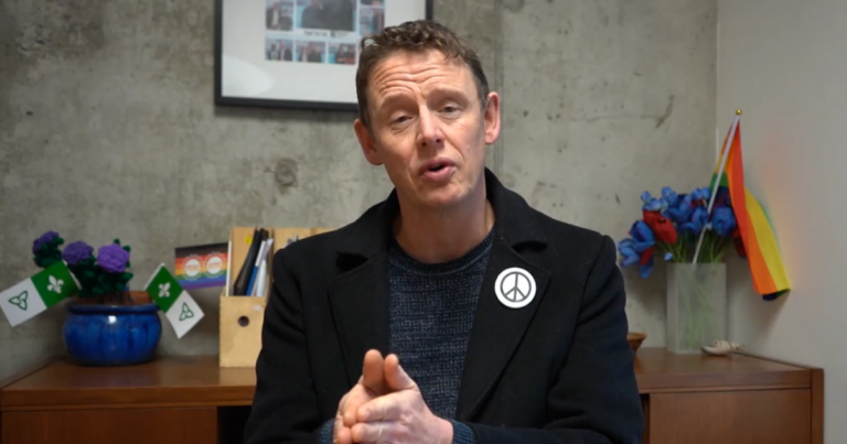 Politician who decried convoy complains about pro-Palestine protesters getting ticketed