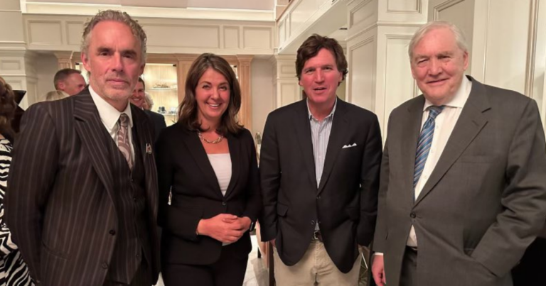 Liberals, legacy media in total meltdown over Tucker Carlson Alberta visit